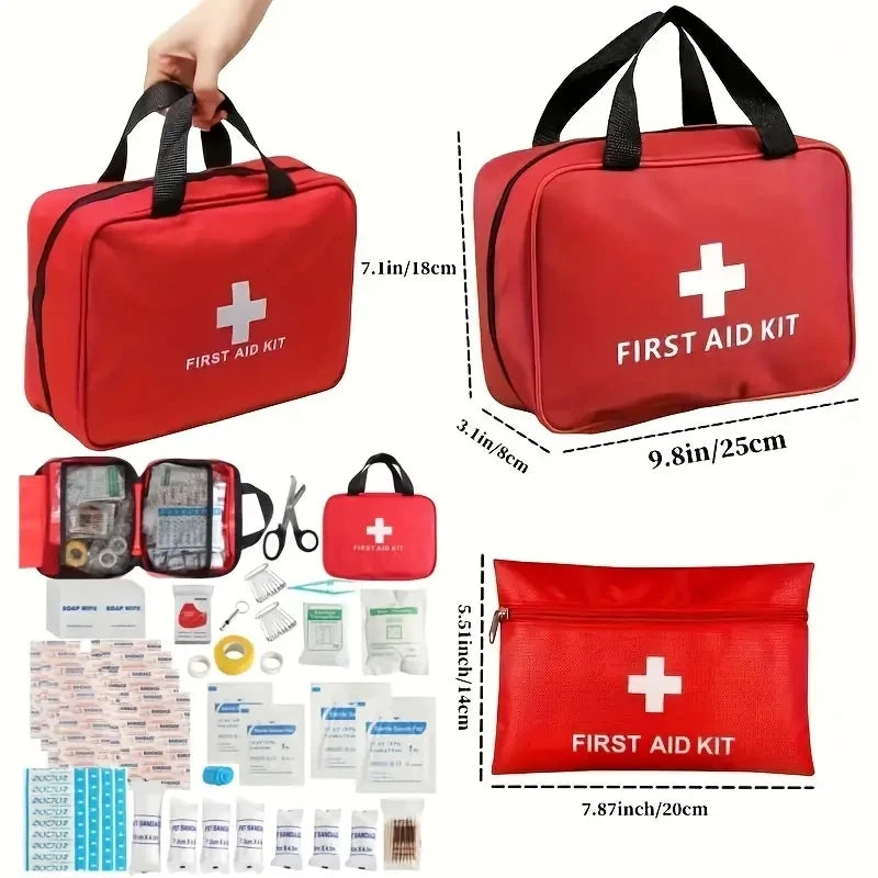 Portable Car First Aid Kit – Compact Emergency Health Kit