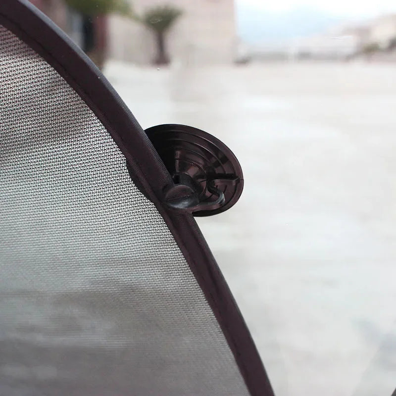Car Window Sunshade – Mesh UV Protection for Side & Rear Windows