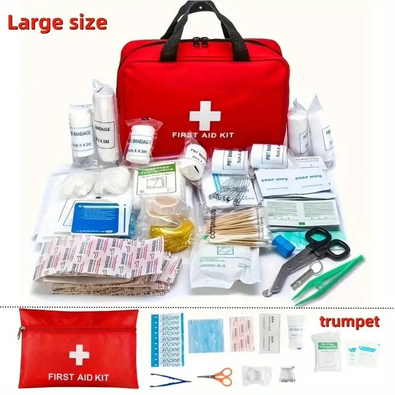 Portable Car First Aid Kit – Compact Emergency Health Kit