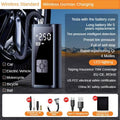 Portable Car Air Compressor – Wired & Wireless Tire Inflator, 150 PSI