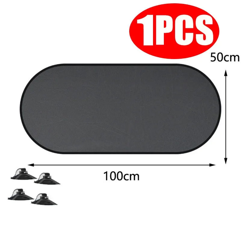Car Window Sunshade – Mesh UV Protection for Side & Rear Windows