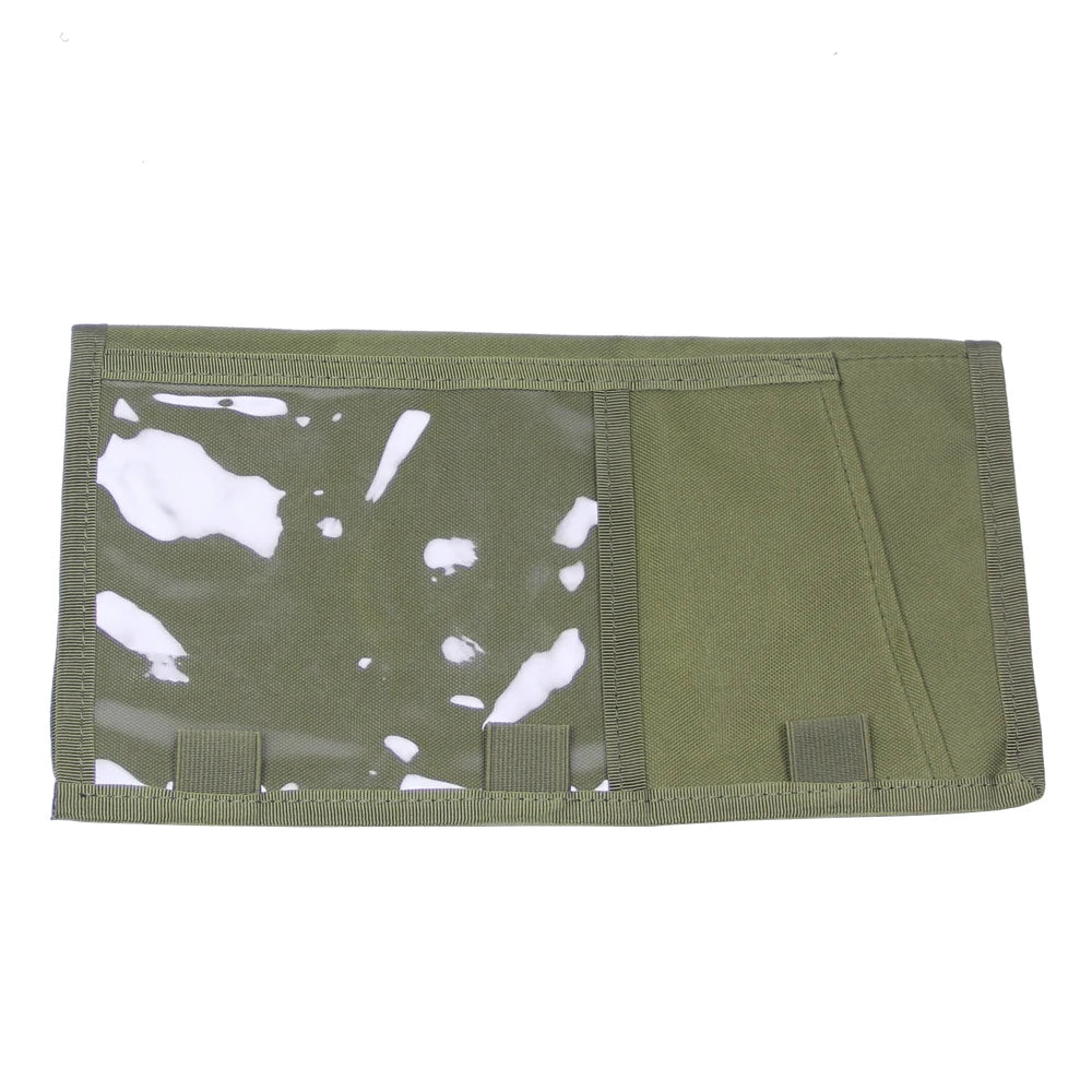 Car Sun Visor Organizer – Molle Panel with Zipper Pouch & Glasses Clip