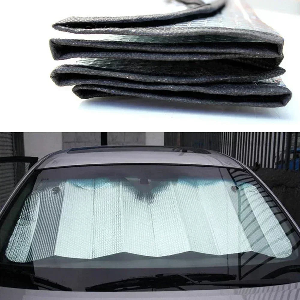 Car front and rear sun visors Car windshield Summer sun protection Heat Insulation Window sunshade Car interior sun visor