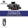 4 Channel Dash Cam with WiFi – FHD 1080P, Night Vision & Loop Recording