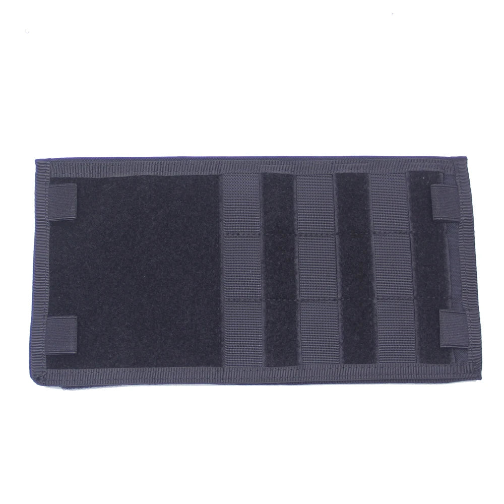 Car Sun Visor Organizer – Molle Panel with Zipper Pouch & Glasses Clip