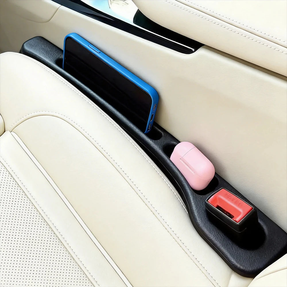 HOMEFISH 2pcs Car Seat Gap Filler for Various Vehicle Models - Interior Trim Accessories for Seat Gaps