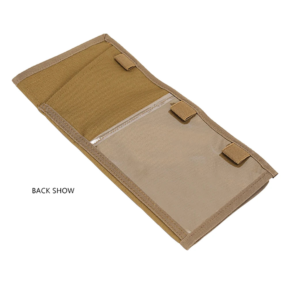Car Sun Visor Organizer – Molle Panel with Zipper Pouch & Glasses Clip
