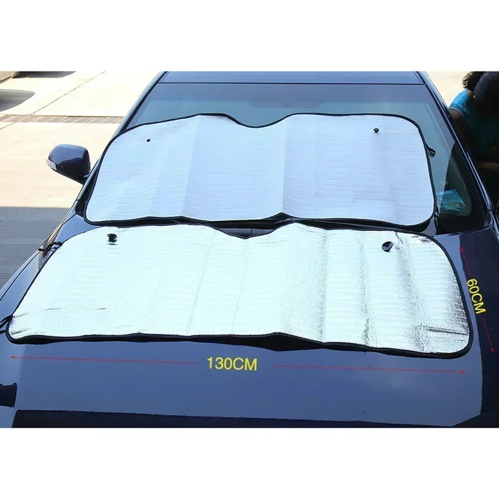Car front and rear sun visors Car windshield Summer sun protection Heat Insulation Window sunshade Car interior sun visor