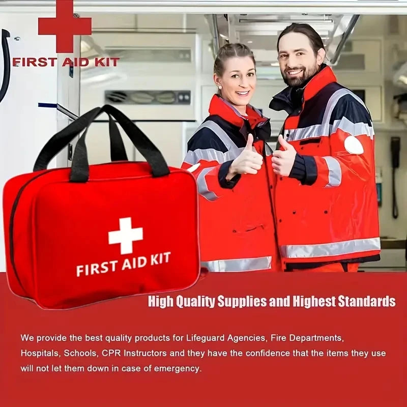 Portable Car First Aid Kit – Compact Emergency Health Kit