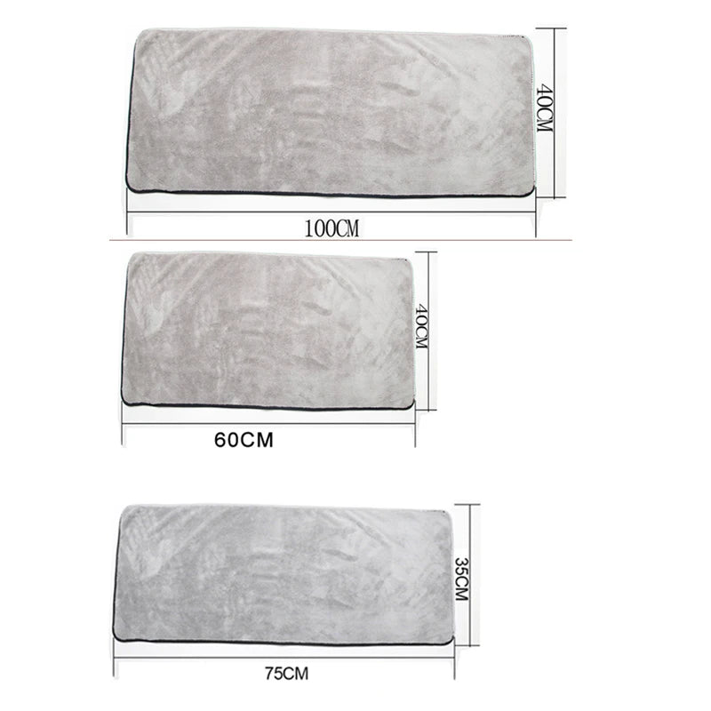 SEAMETAL Ultra-Soft Microfiber Car Washing & Drying Towel – High Absorbency