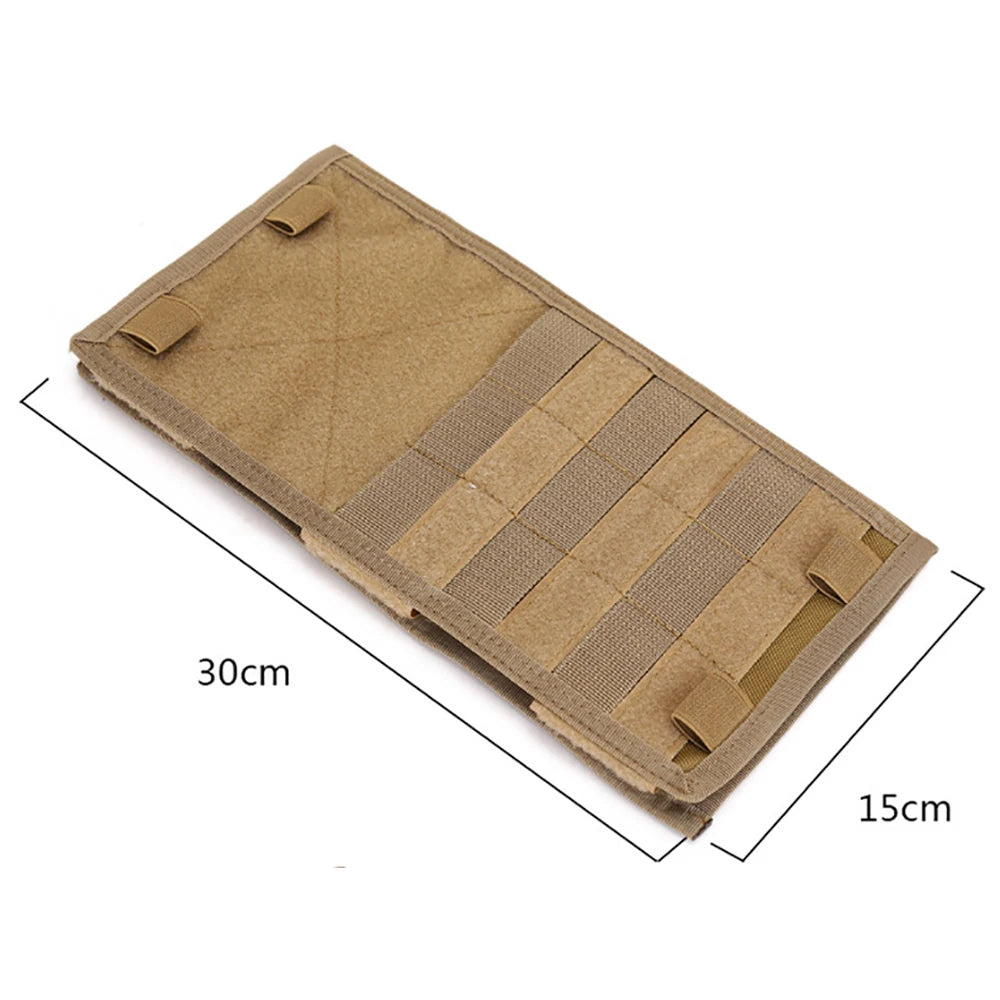 Car Sun Visor Organizer – Molle Panel with Zipper Pouch & Glasses Clip
