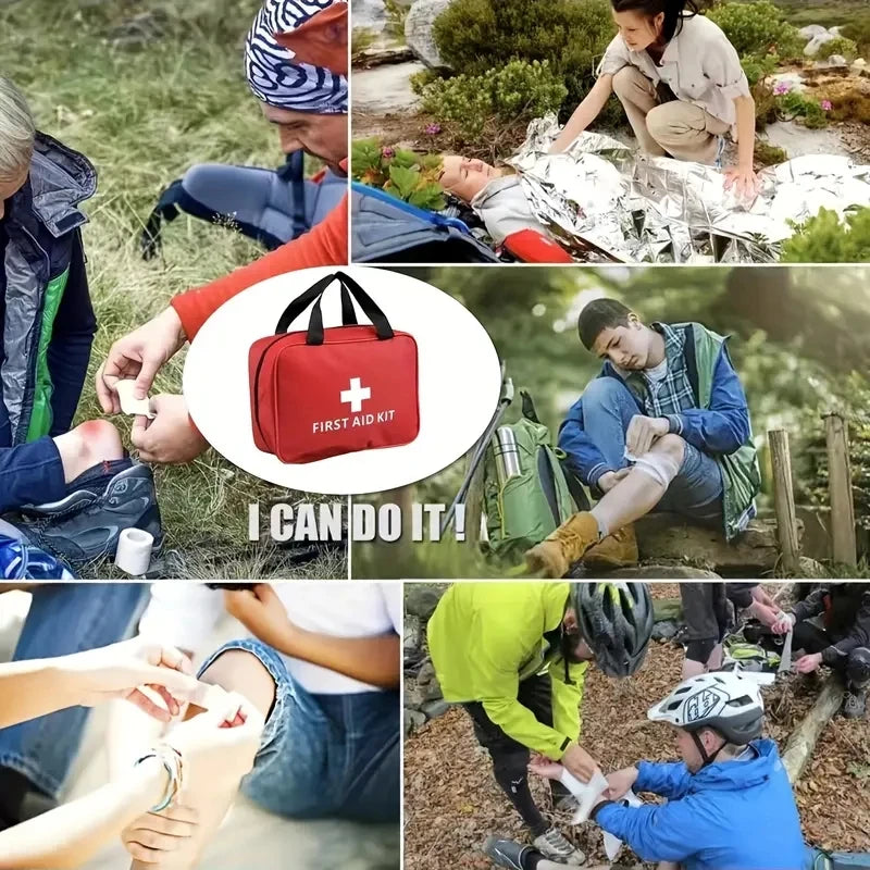 Portable Car First Aid Kit – Compact Emergency Health Kit