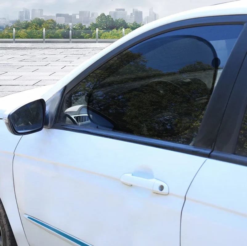 Car Window Sunshade – Mesh UV Protection for Side & Rear Windows
