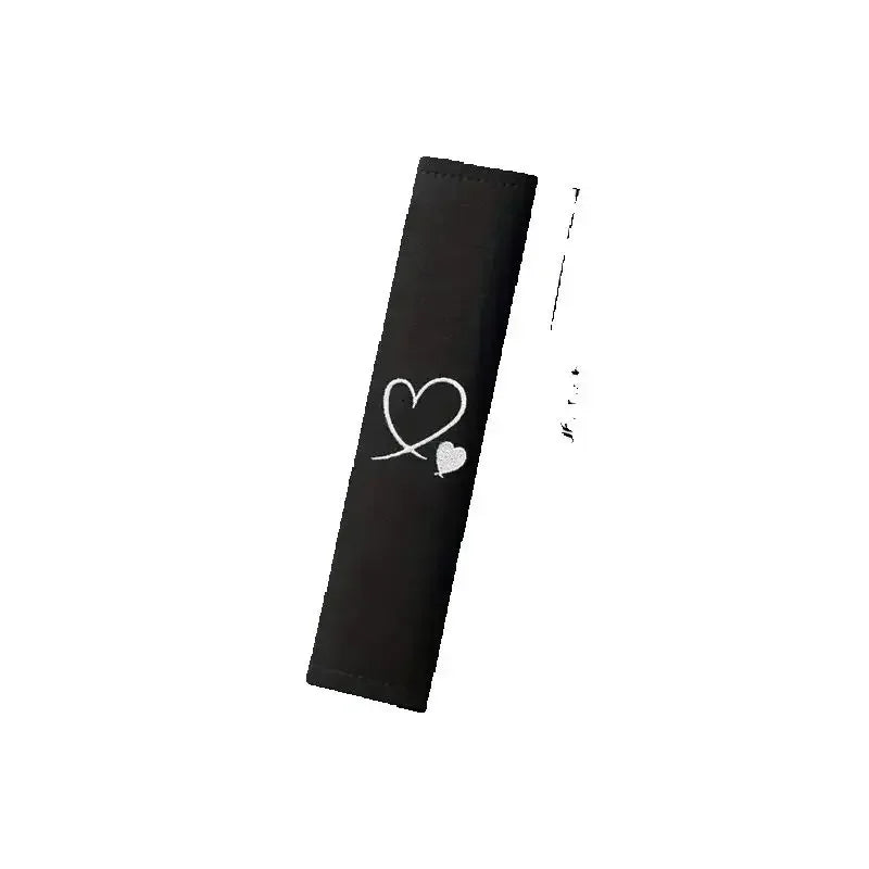 Love Car Seat Belt Cover - Soft And Comfortable Shoulder Pad Protector, Enhances Driving Experience, Suitable For All Car Models