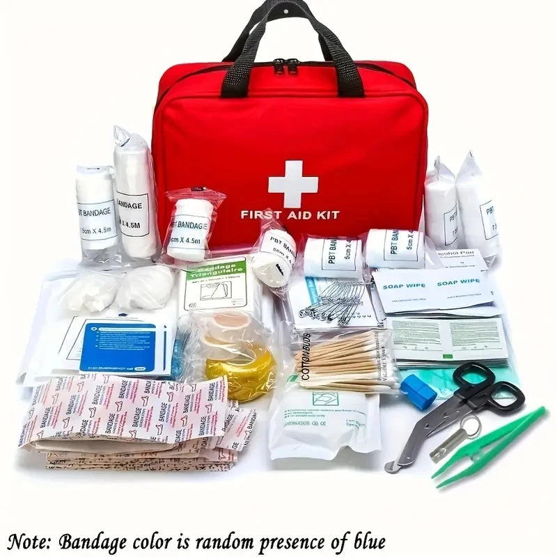 Portable Car First Aid Kit – Compact Emergency Health Kit